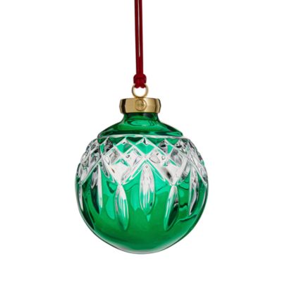 Waterford Lismore Crystal Bauble Ornament