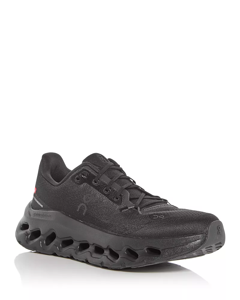 On Women's Cloudtilt Low Top Sneakers in All Black