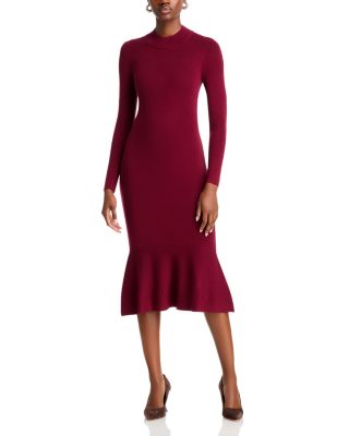 T Tahari - Midi Sweater Dress