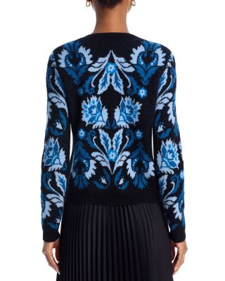 100% Cashmere Spring Novelty Cardigan - Exclusive