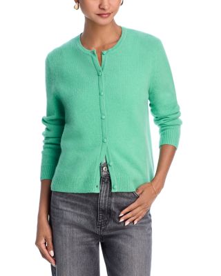 C by Bloomingdale's Cashmere - Crewneck Cardigan Sweater - Exclusive