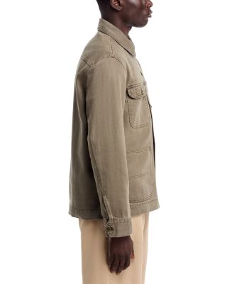 Garment Dyed Denim Work Jacket