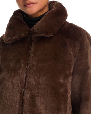 Jeon Reversible Faux Fur Jacket