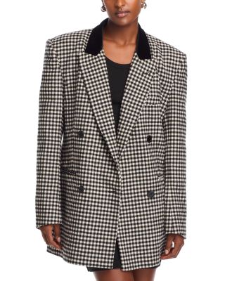 Ronny Kobo - Doe Checkered Blazer