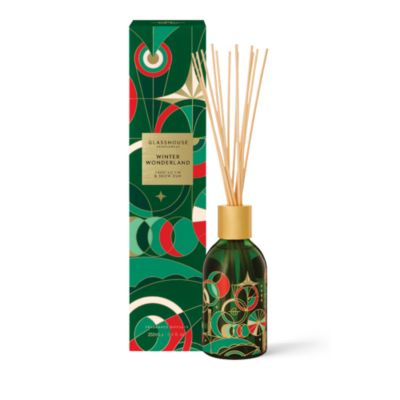 Glasshouse Fragrances - Winter Wonderland Reed Fragrance Diffuser, 8.4 oz.