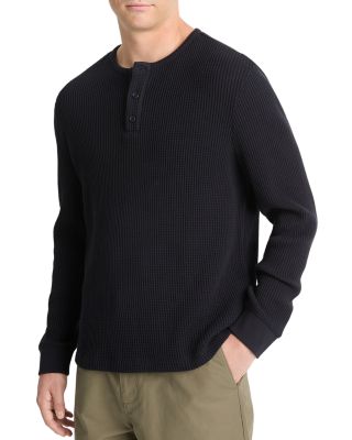 Vince Chunky Waffle Henley