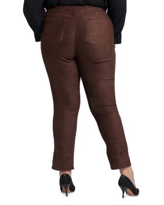 Sheri High Rise Slim Jeans in Dark Chocolate