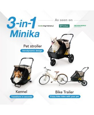Minika 3-in-1 Pet Stroller System Arizona Tan