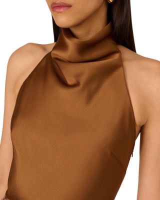 Embellished Halter Dress