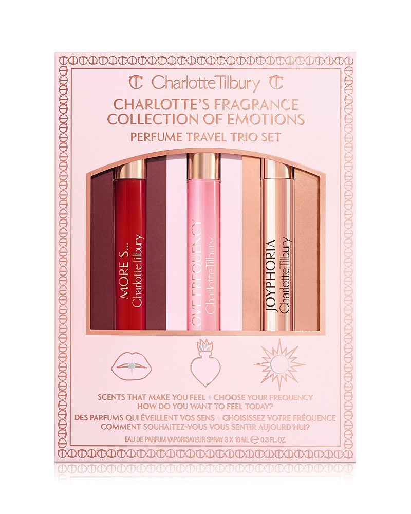 Charlotte Tilbury Charlotte's Fragrance Collection of Emotions Perfume Travel Trio Set