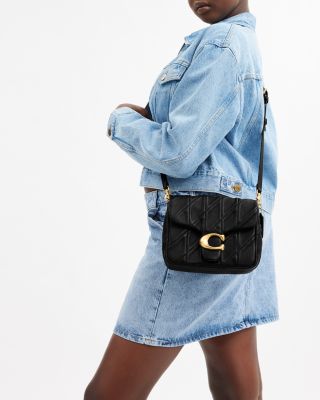 Times Square Tabby Shoulder Bag with Quilting