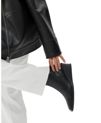 Women's Aino Square Toe Wedge Heel Ankle Boots