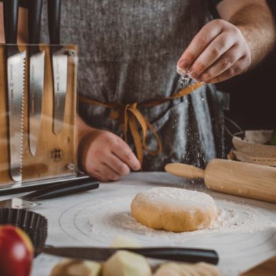 Cutlery Acacia Midtown Knife Block
