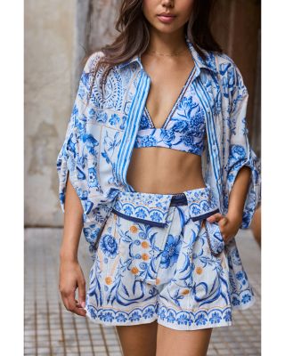 Sophie Shorts in Azure