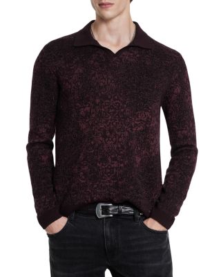 John Varvatos - Oliver Regular Fit Jacquard Sweater Jacquard