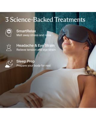 SmartGoggles Heated Eye Massager - Black (2nd Generation)&nbsp;