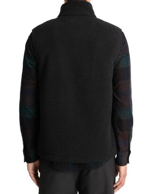 Teddy Fleece Full Zip Vest