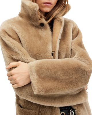 Serra Reversible Shearling Coat