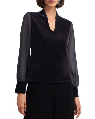 HOBBS LONDON - Aimee Velvet Top