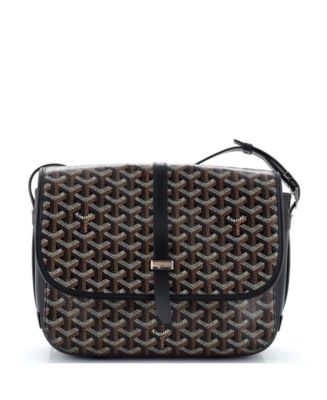 BELVEDERE MM BAG 28CM GREY CANVAS
