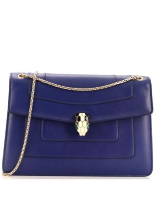 Pre-Owned Bvlgari - Medium Serpenti Forever Shoulder Bag Leather