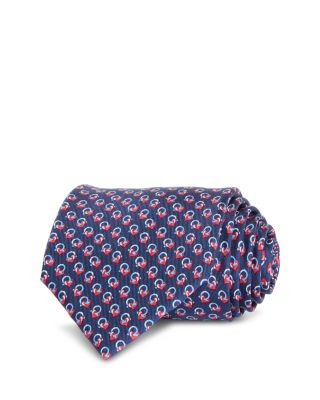 Ferragamo Silk Classic Gancini Heart Tie