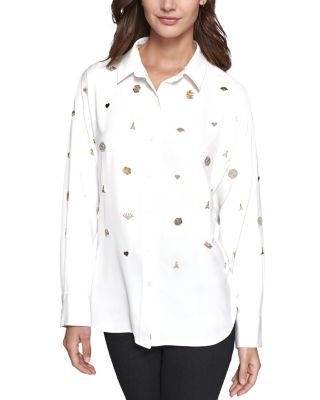 KARL LAGERFELD PARIS - ellished Shirt
