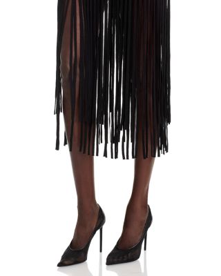 Margaux Fringe Skirt Dress
