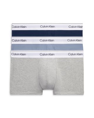 Calvin Klein - Modern Cotton Stretch Low Rise Trunks, Pack of 3