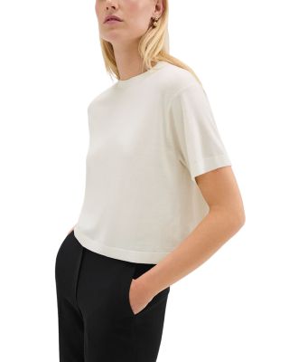 Lightweight Wool Boxy Tee