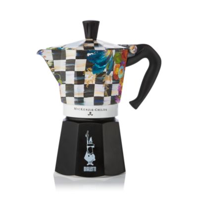  Mackenzie-Childs x Bialetti Courtly Flower Market 6 Cup Moka Pot