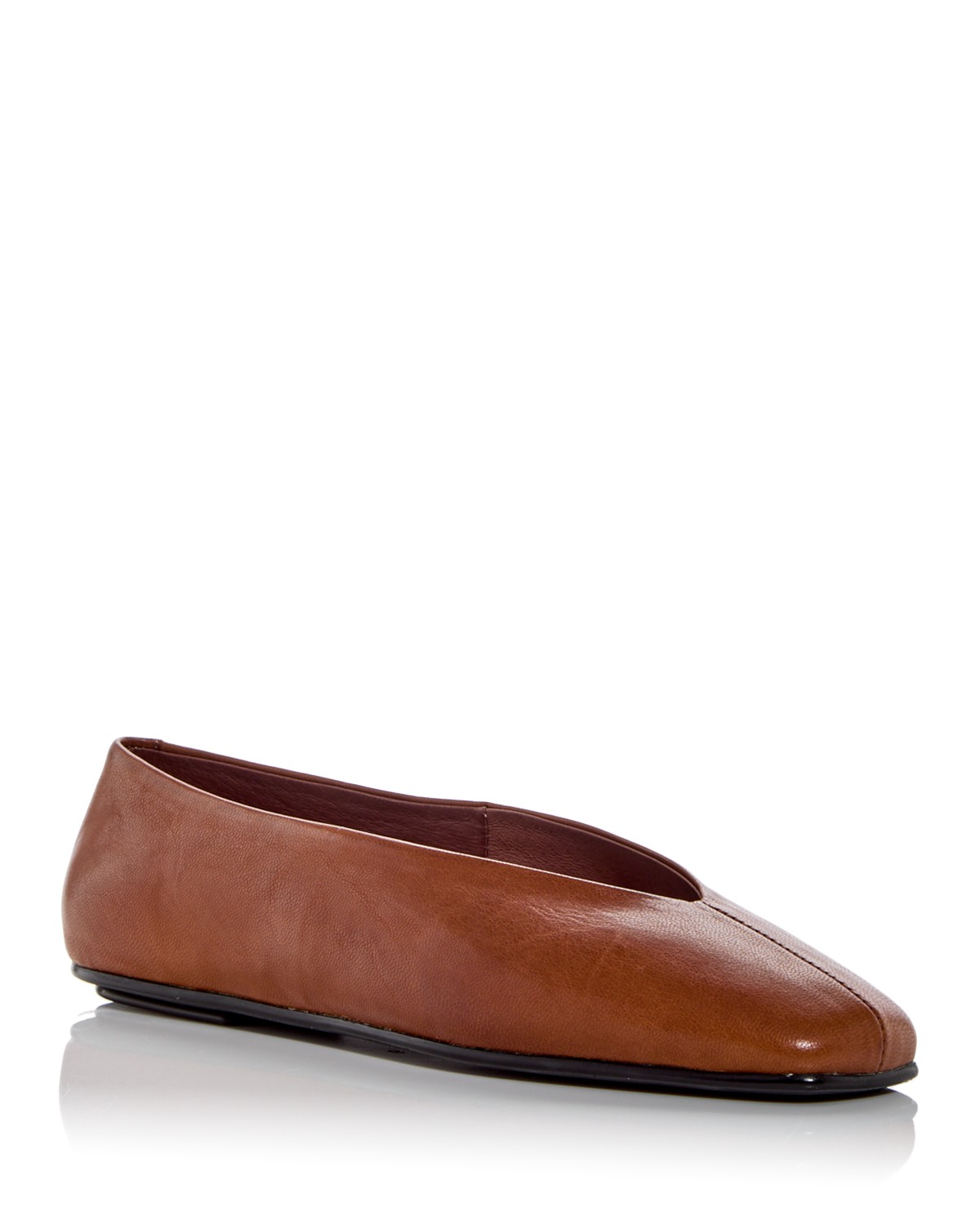 Jeffrey Campbell Women's Fathom Square Toe Ballet Flats