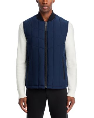 Oxley Stretch Quilted Water Resistant Full Zip Puffer Vest