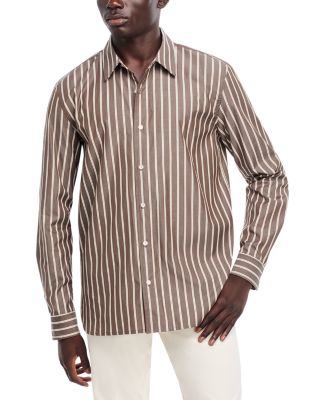 SIMKHAI - Hendrix Cotton Stripe Button Down Shirt