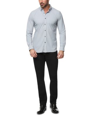 Paxton Printed Button Front Shirt