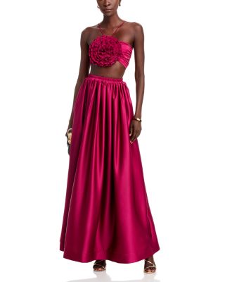 L'IDEE - Triumph Cropped Top & Costeria Maxi Skirt