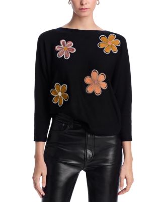 Sioni - Floral Embroidered Sweater
