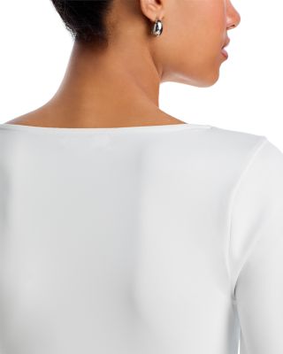 Sculpting Scoop Neck Bodysuit