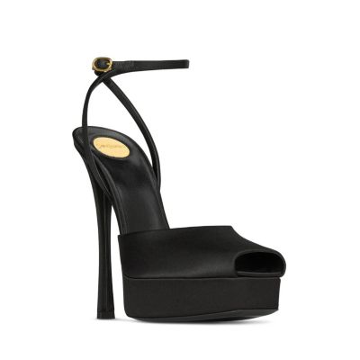 SAINT LAURENT - Women's La Scandale Platform Sandals