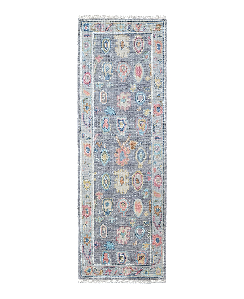 Shop Feizy Karina 6792f Runner Area Rug, 2'6 X 8' In Gray