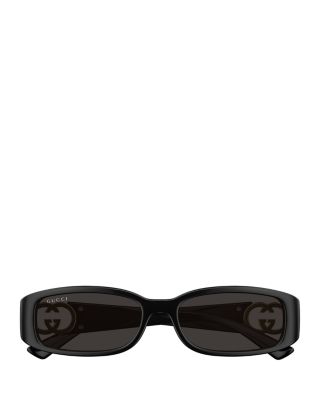 Hailey Rectangular Sunglasses, 54mm