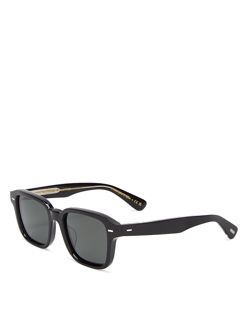 Oliver Peoples Errisson Square Sunglasses, 51mm In Black