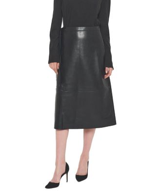 AS by DF - Tallulah Recycled Leather Skirt