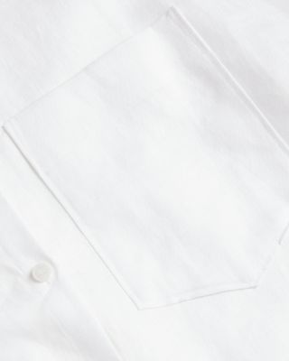 Toloca Linen Oversized Long Sleeve Shirt