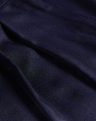 Teerut Satin Tailored Wide Floor Length Trousers