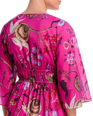 Reese Floral Tiered Cover Up Dress