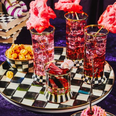 Courtly Check Highball Glass, Set of 2