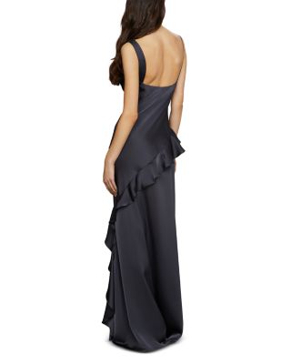 Juliet Charmeuse Cowl Neck Gown