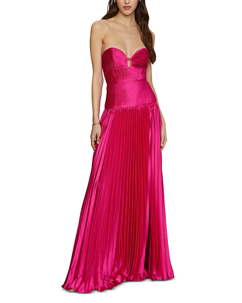 AMUR LUDLOW STRAPLESS GOWN