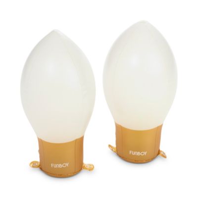 Funboy - Light Up Inflatable Holiday Bulbs, Set of 2